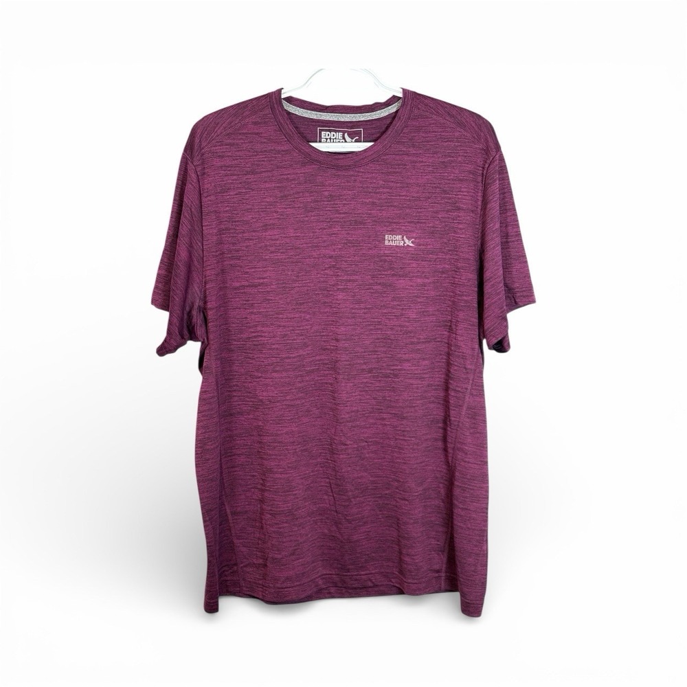 Eddie Bauer Men's Heathered Short Sleeve T-Shirt Size L SET OF 5 SHIRTS